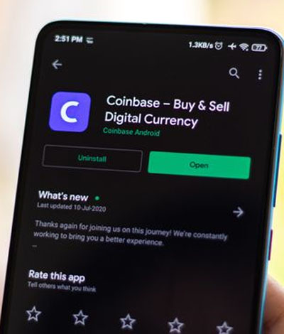 Uninstall And Reinstall Coinbase app