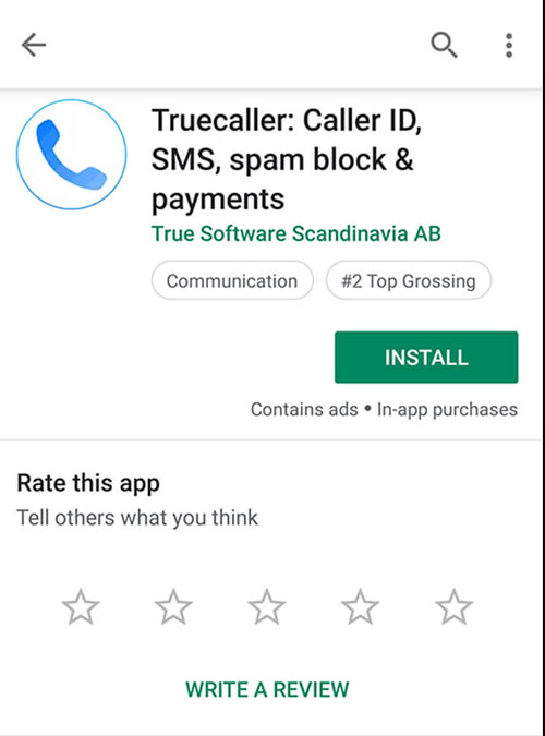 Uninstall & Reinstall Truecaller App