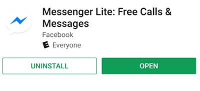 Use Messenger Lite