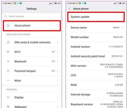 Install Latest Version Of OS On Android Phone