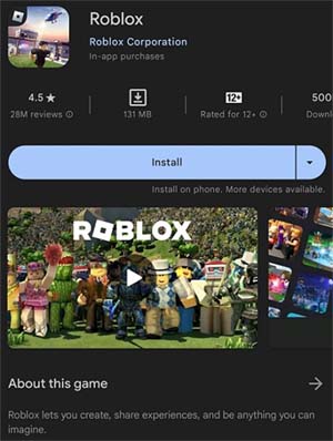 Uninstall And Reinstall Roblox Application
